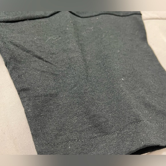 Vintage Tommy Hilfiger T Shirt Mens LARGE BLACK Single Stitch 90s Embroidered - Picture 5 of 6